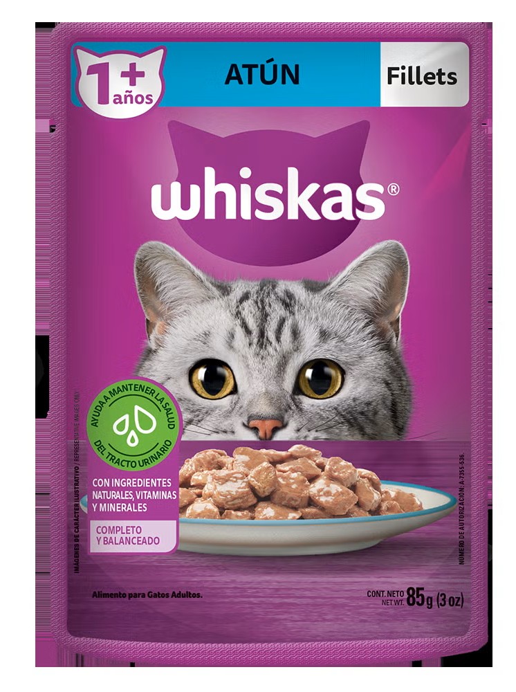 Whiskas Adulto Fillets Atún